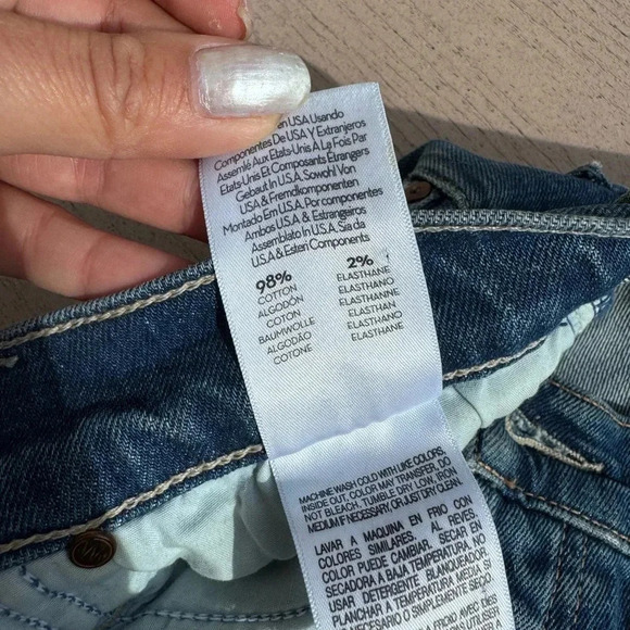 Mother The Tomcat Ankle Fray Jeans in globe trotter 27 - Picture 7 of 12